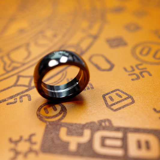 YEDC Pig Ring plain zirc