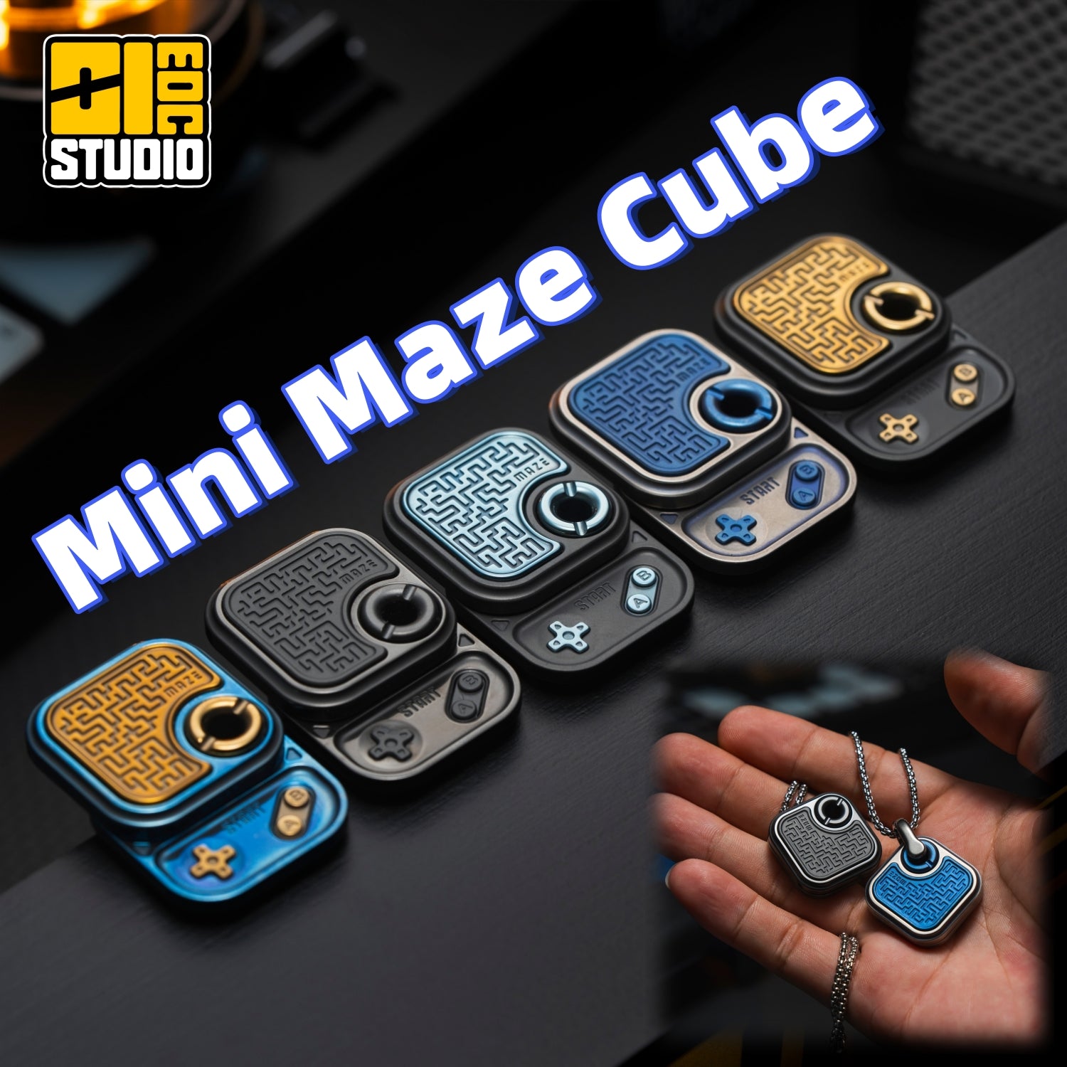 Zero One EDC Mini Maze Cube – ikaeledc