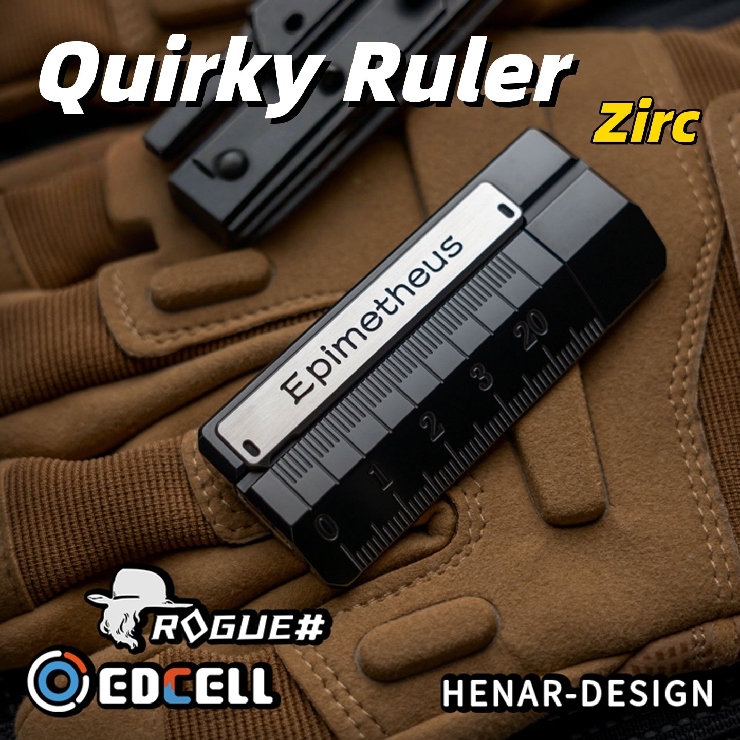 EDCELL Quirky Ruler