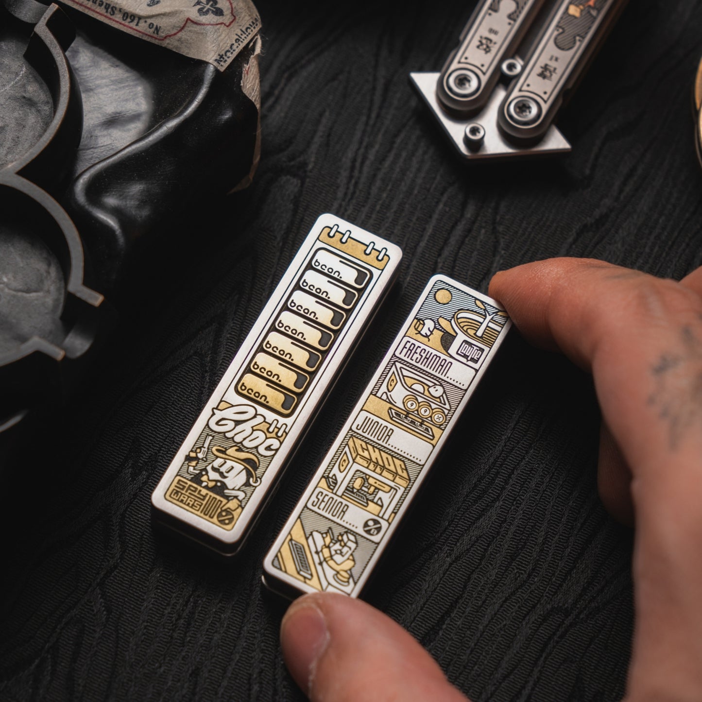 LAUTIE X OneBean Co-branded Choc Mechanical Slider