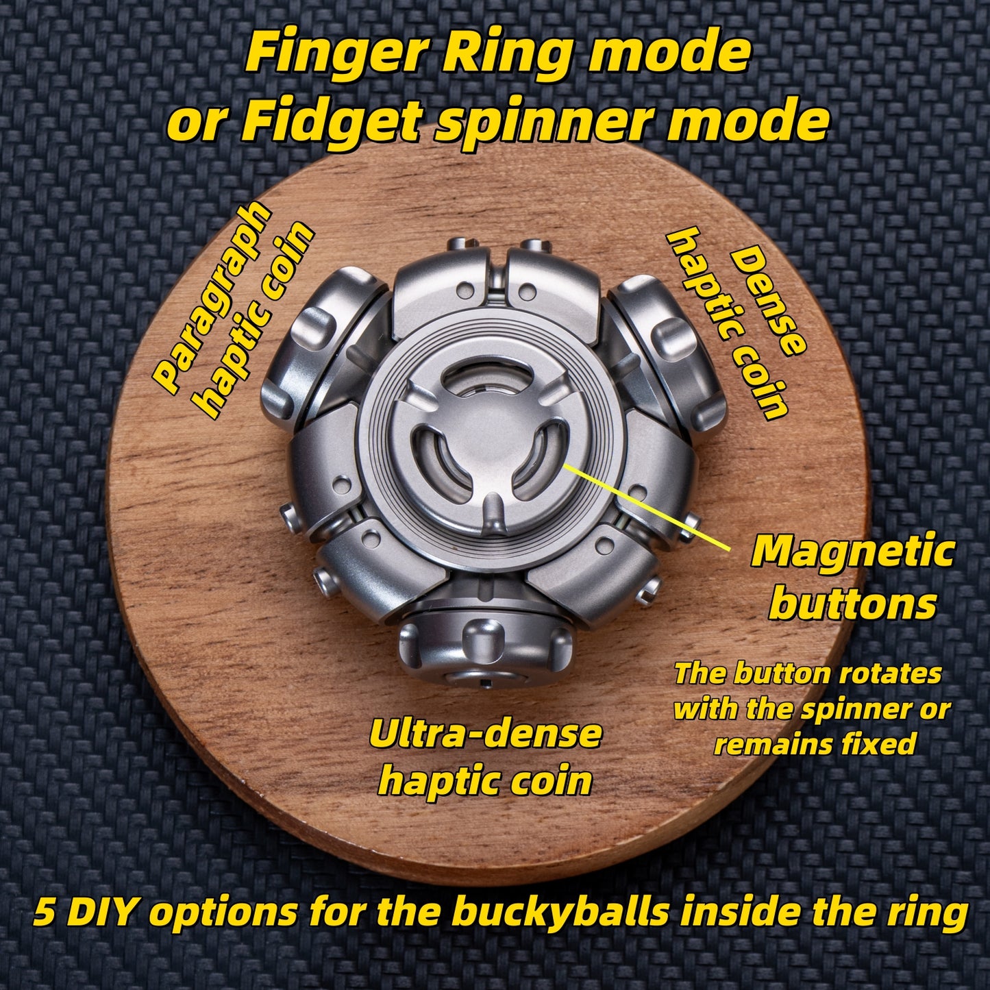 SHIHEN Studio Fission Ring