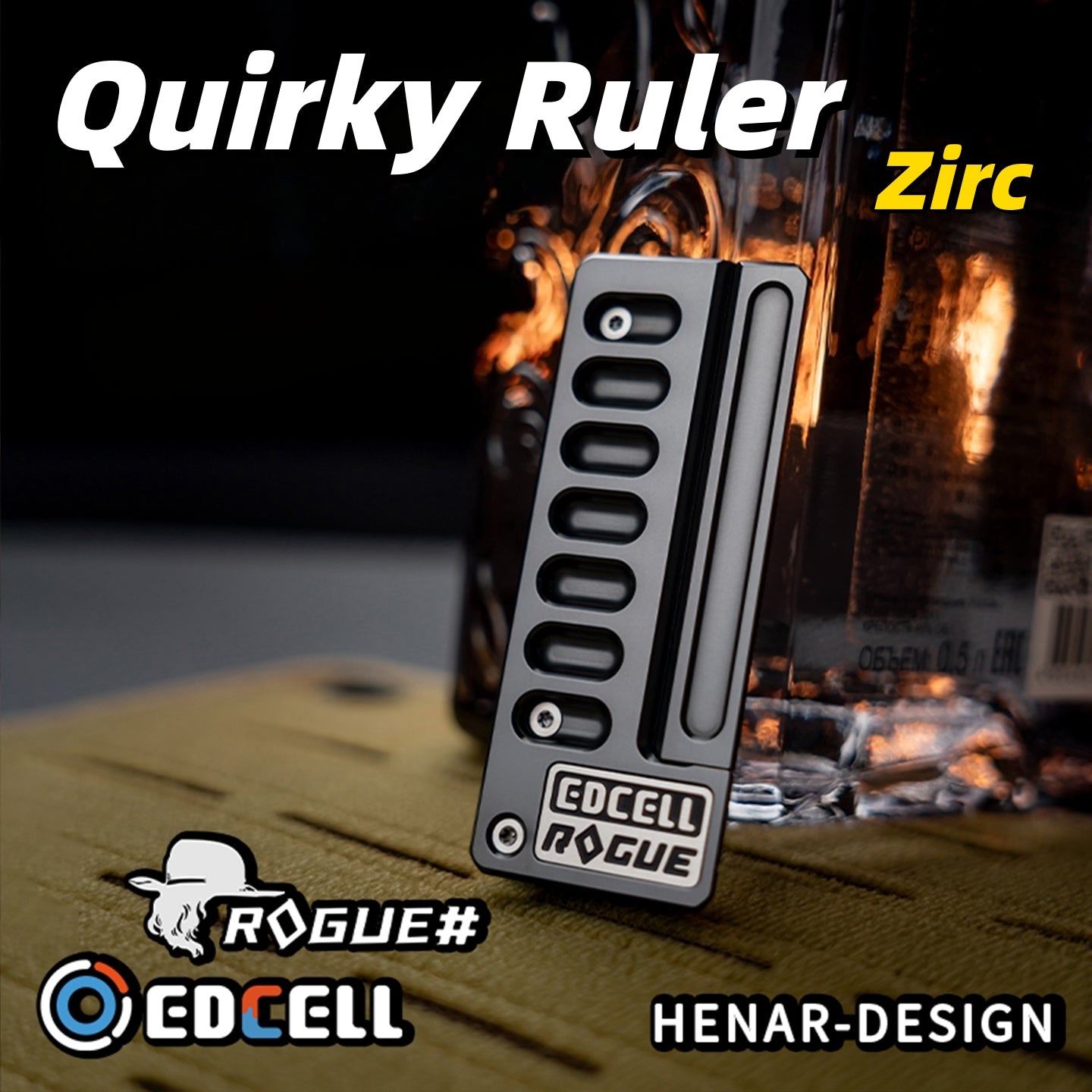 EDCELL Quirky Ruler