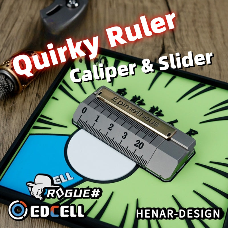 EDCELL Quirky Ruler