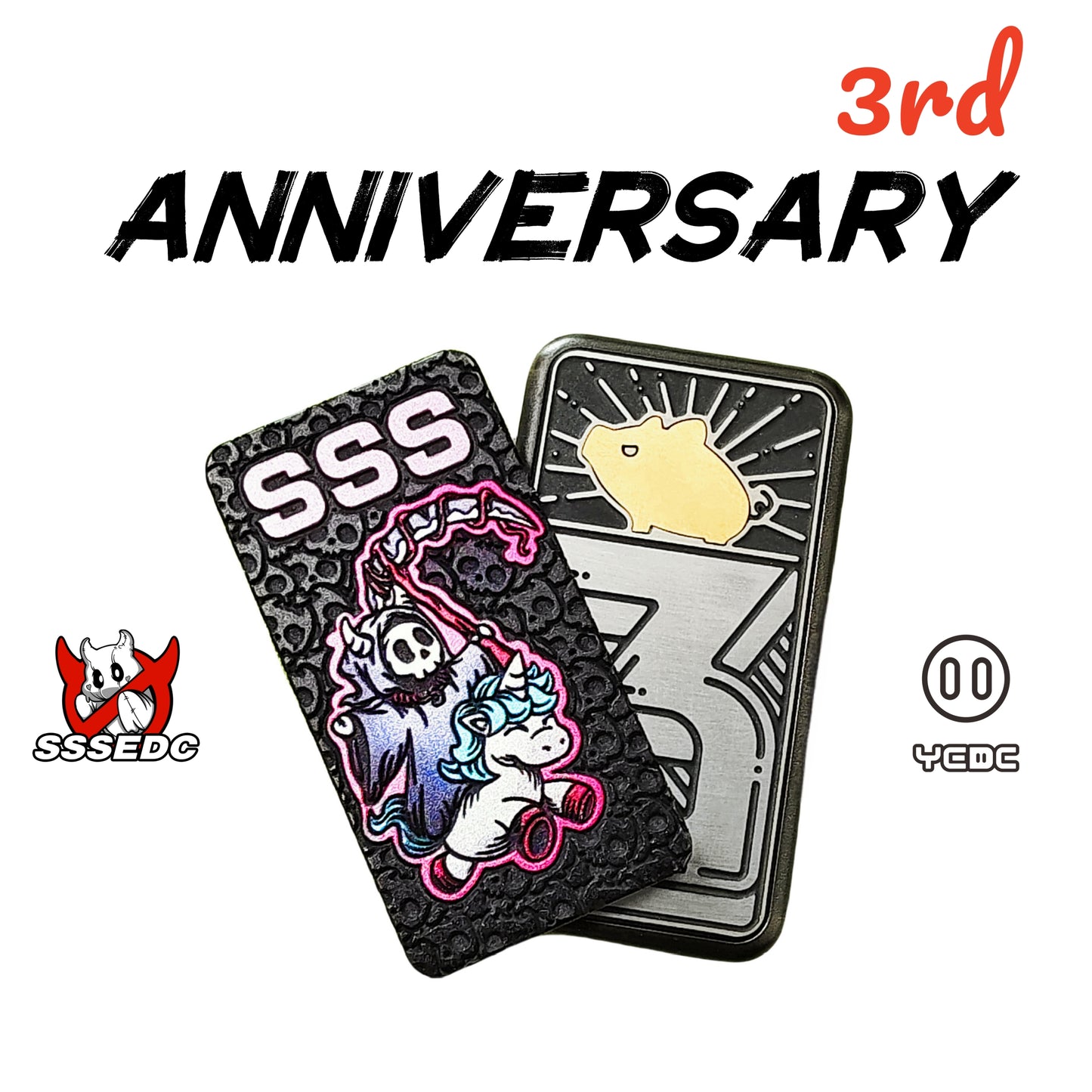 YEDC 3rd anniversary Pig Nose magnet slider