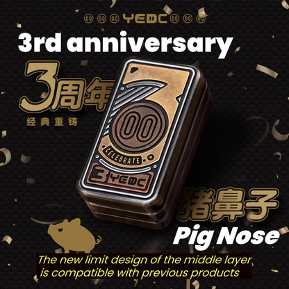 YEDC 3rd anniversary Pig Nose magnet slider