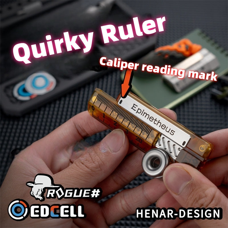 EDCELL Quirky Ruler