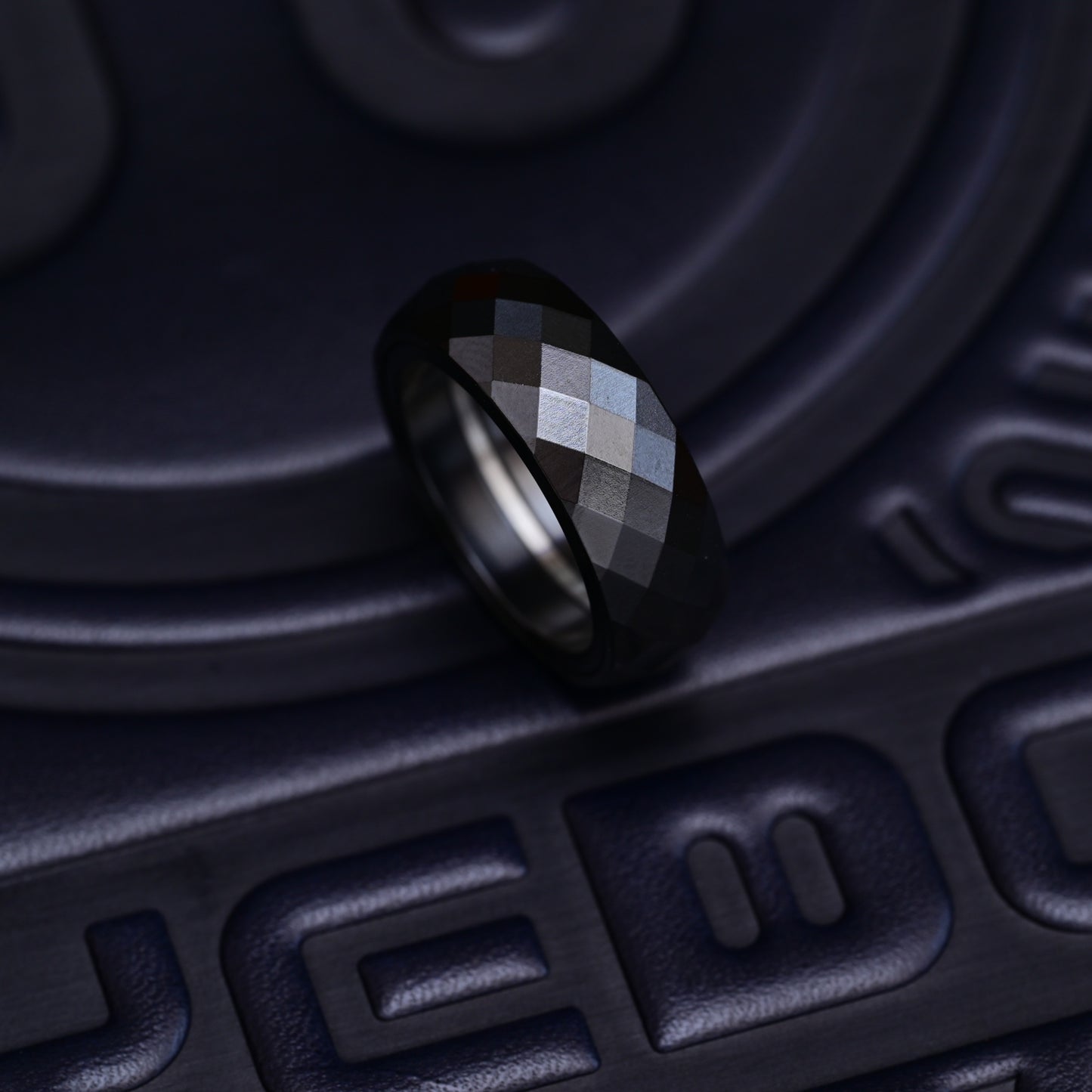 YEDC Pig Ring Black Diamond Zirc V2