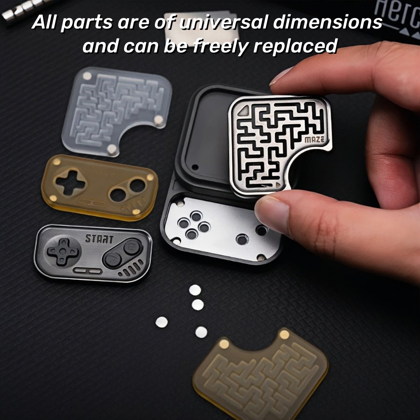 Zero One EDC Maze Cube