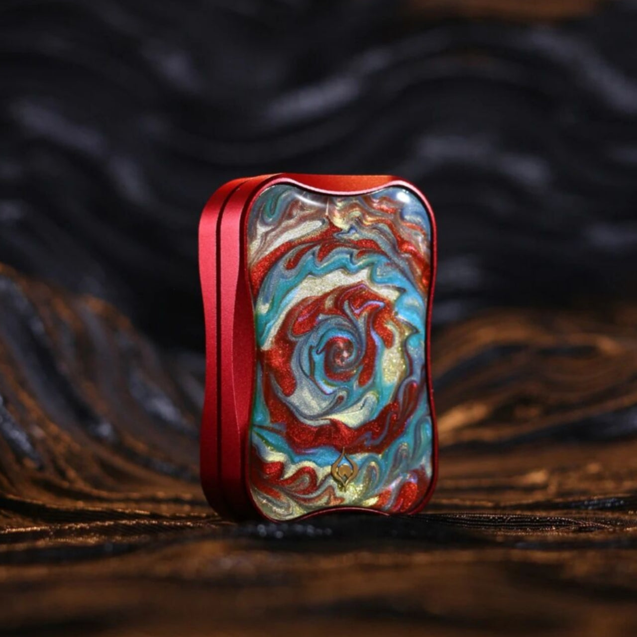 Peacock Aura Sand floating slider
