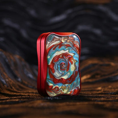 Peacock Aura Sand floating slider