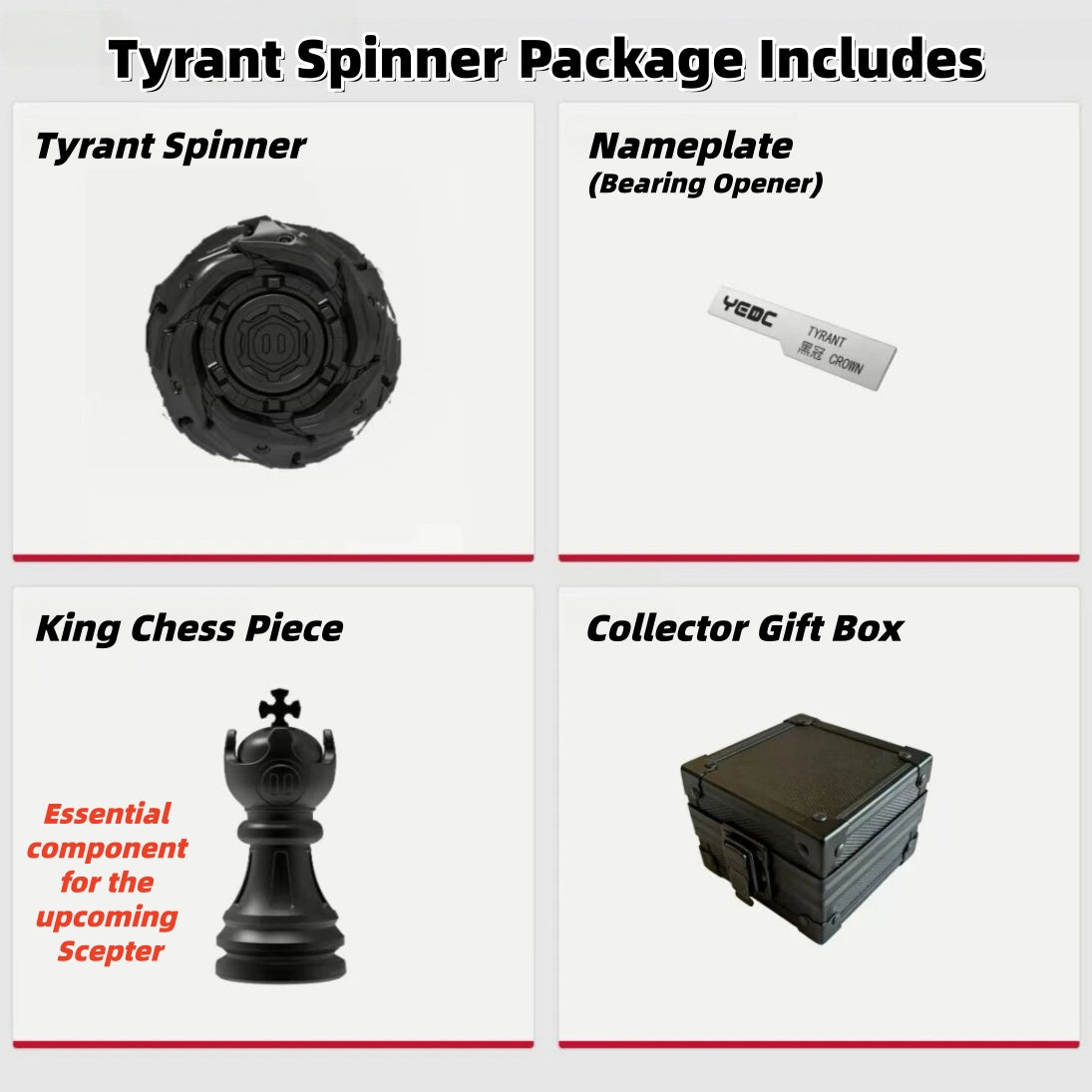 YEDC Tyrant Spinner