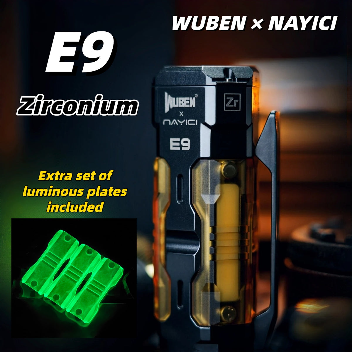 NAYCI x WUBEN E9 Flashlight