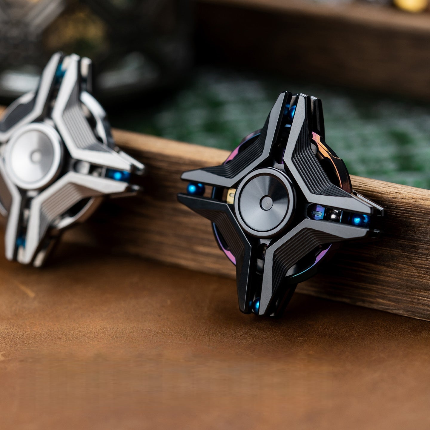 Wanwu Studio Cyber Mandala linkage spinner