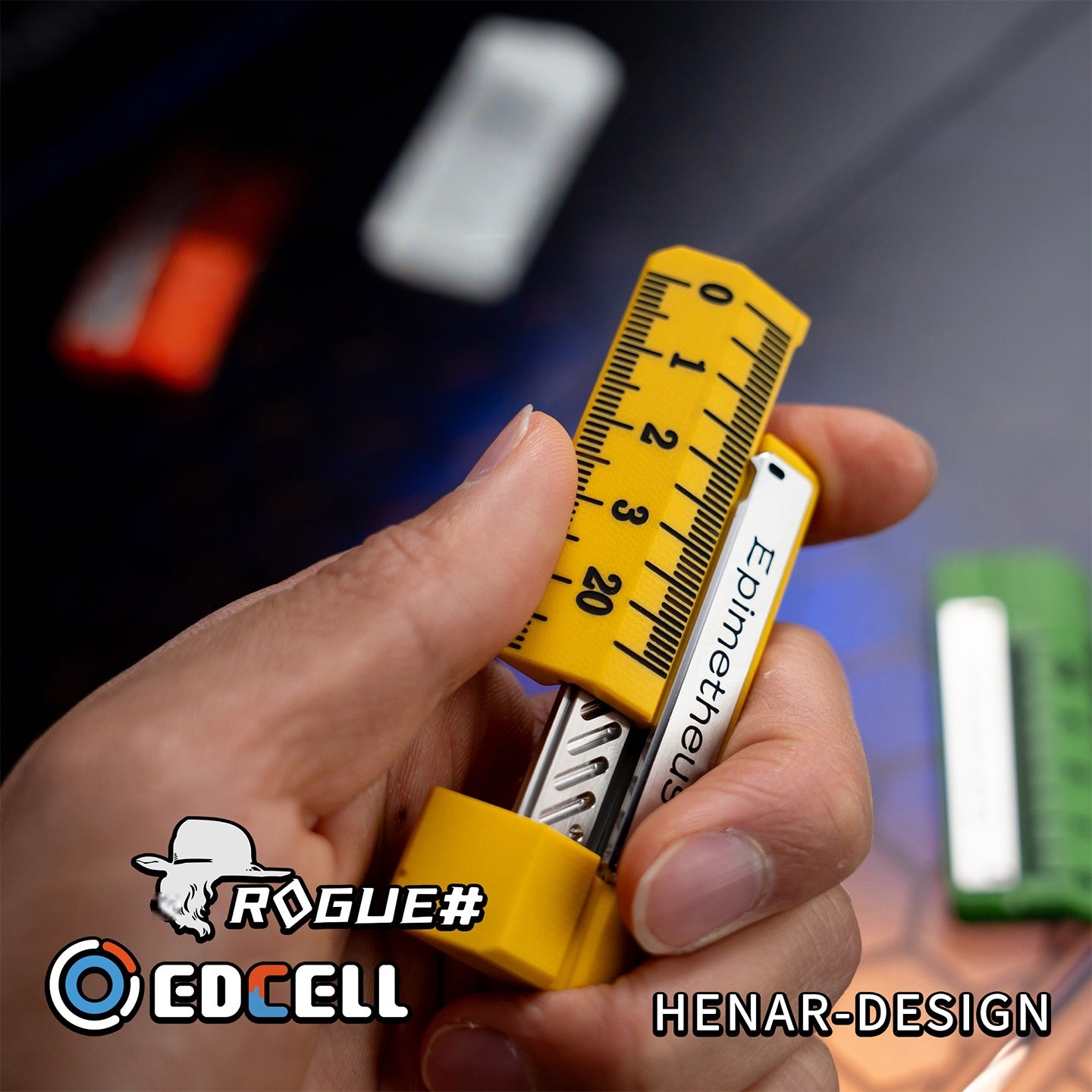 EDCELL Quirky Ruler