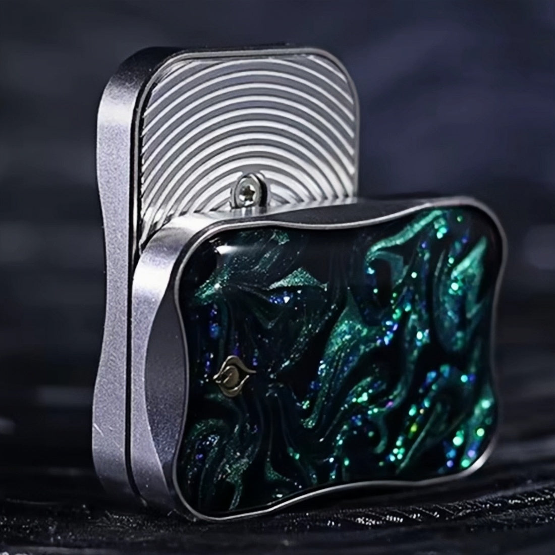 Peacock Aura Sand floating slider