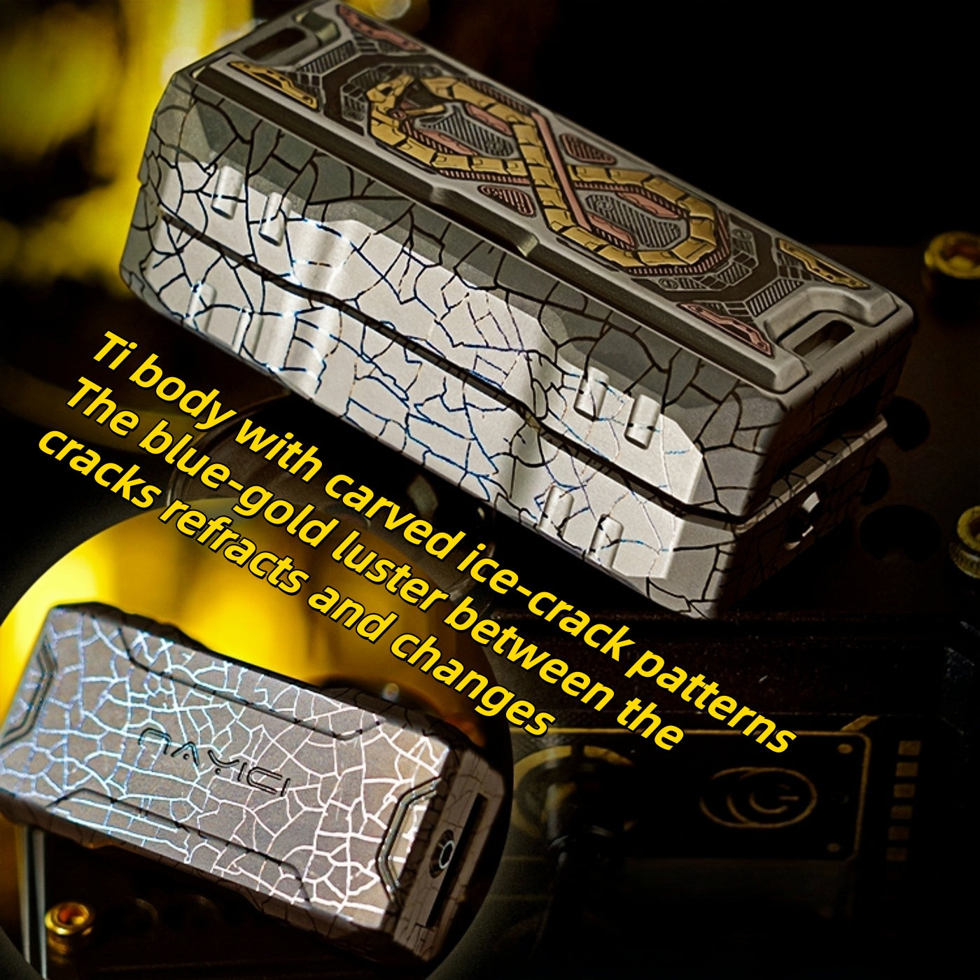 正規品」Muyi CORE WAVE Slider フィジェットトイ EDC NAYICI peek製