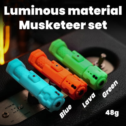 Muyi Luminous material Musketeer set