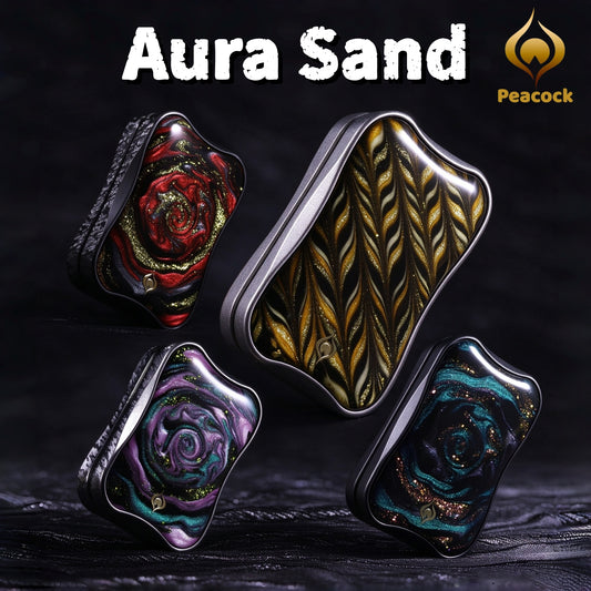 Peacock Aura Sand floating slider