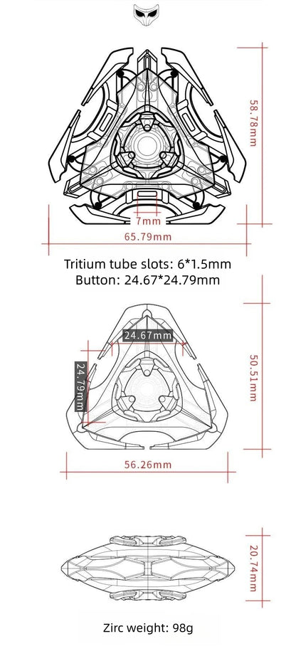 Freak Mech Studio Blade spinner