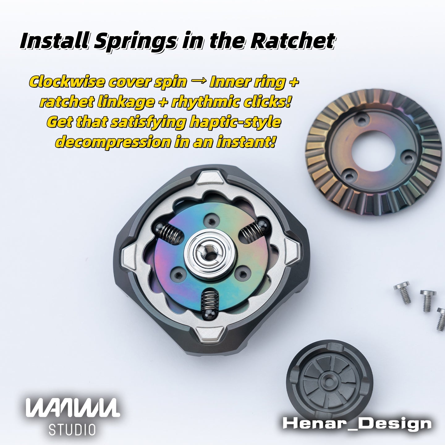 Wanwu studio NFE Transmitter Linkage Spinner