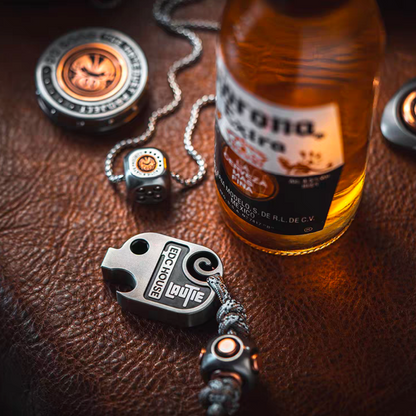 Lautie & Hate collab Bottle Opener and Pendant set