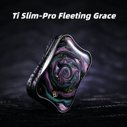 Peacock Aura Sand floating slider