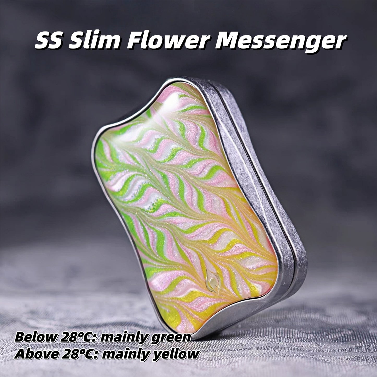 Peacock Aura Sand floating slider