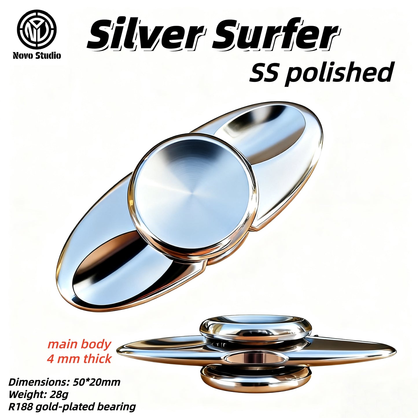 Novo Studio Silver Surfer spinner