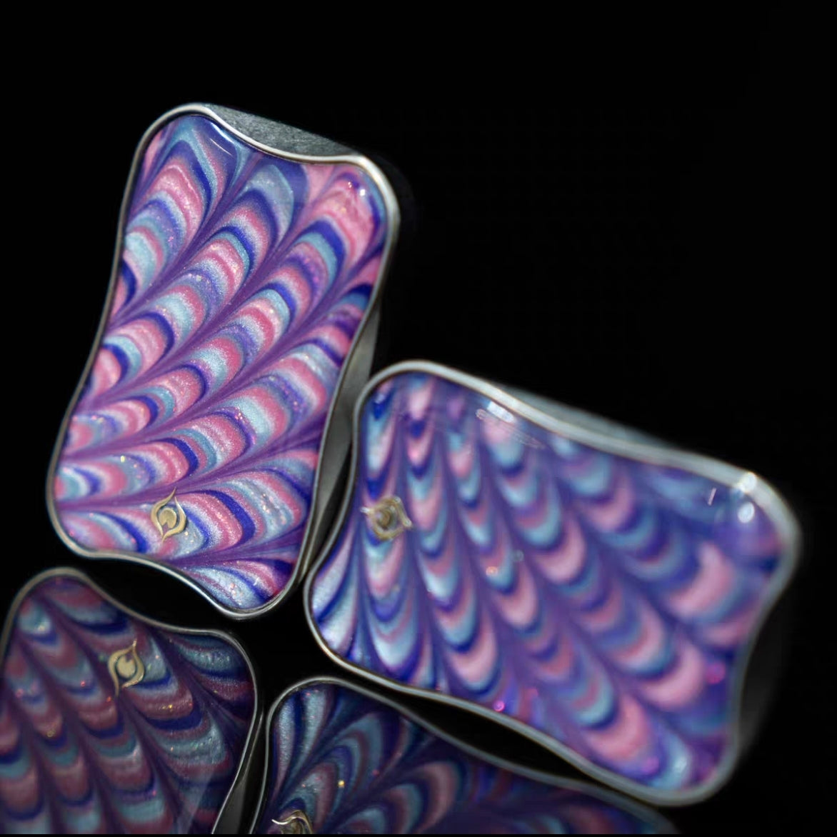 Peacock Aura Sand floating slider