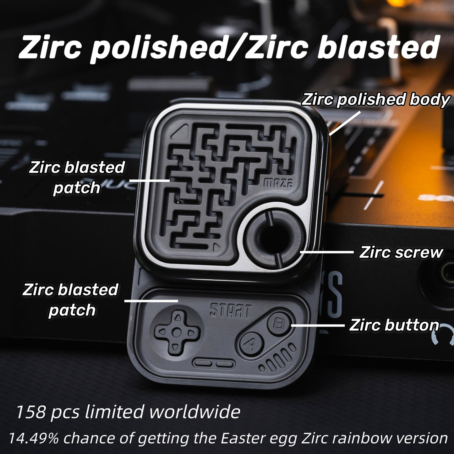 Zero One EDC Maze Cube
