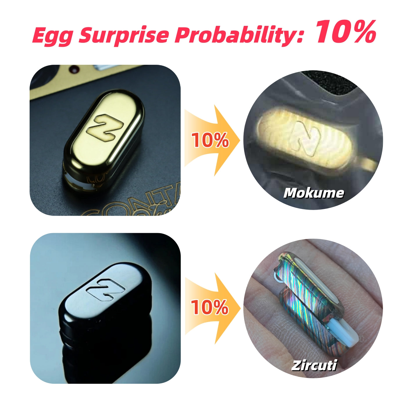 ZZ EDC Bean Z slider