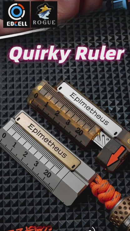EDCELL Quirky Ruler