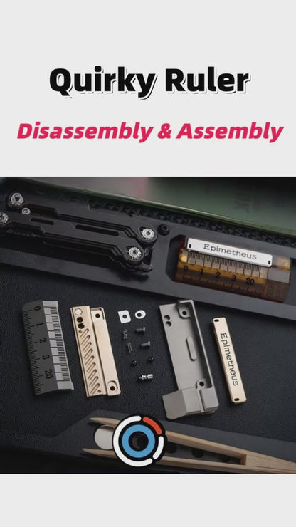EDCELL Quirky Ruler