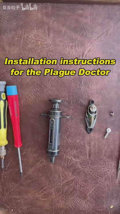 ACEDC & REANTIMATTER Plague Doctor clip decoration