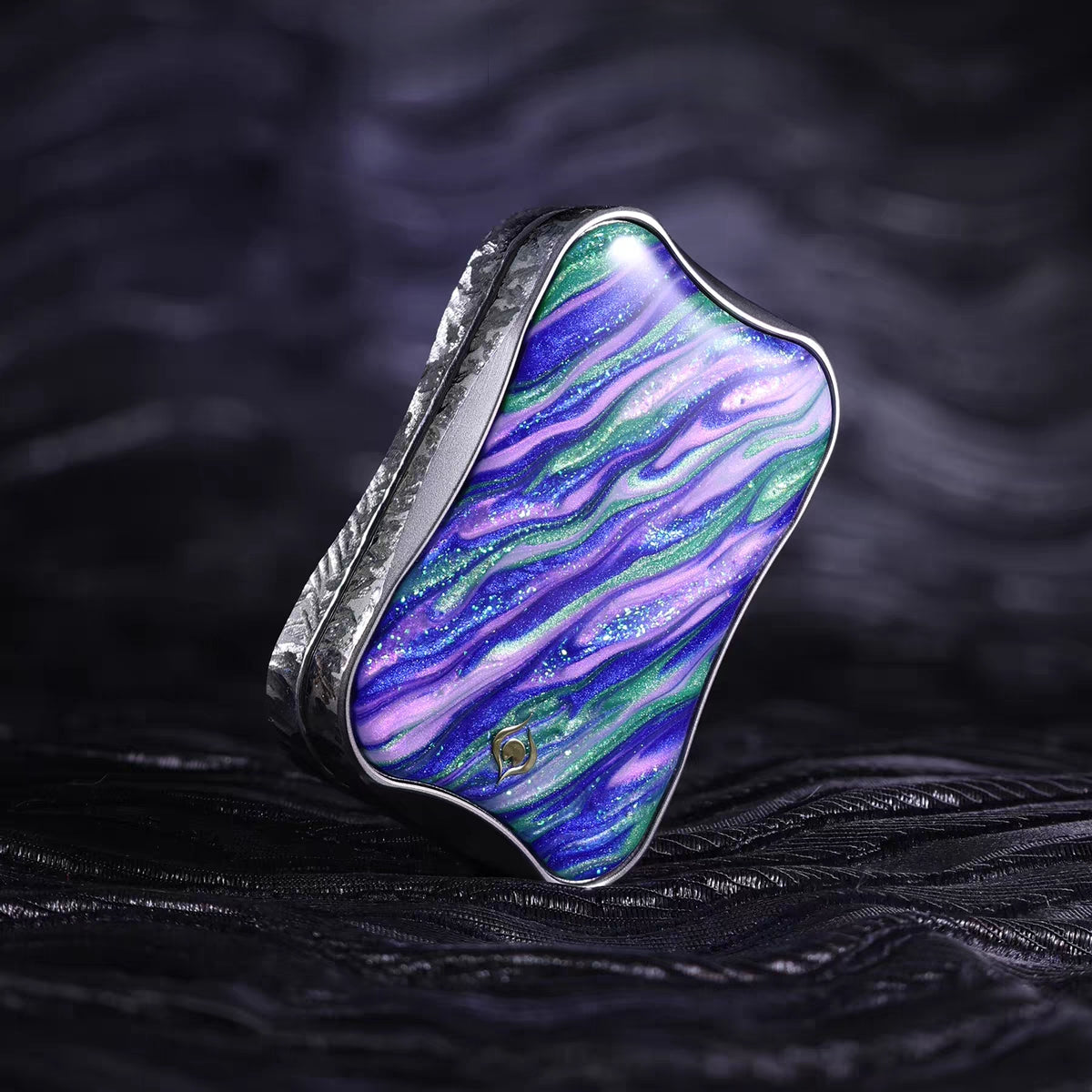Peacock Aura Sand floating slider