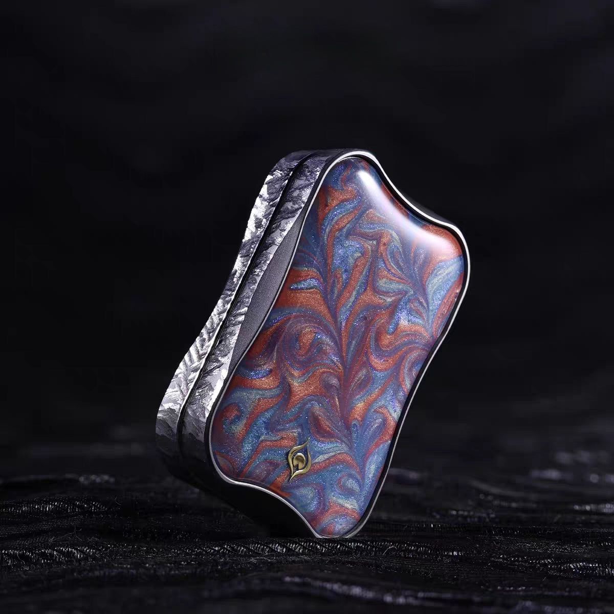 Peacock Aura Sand floating slider