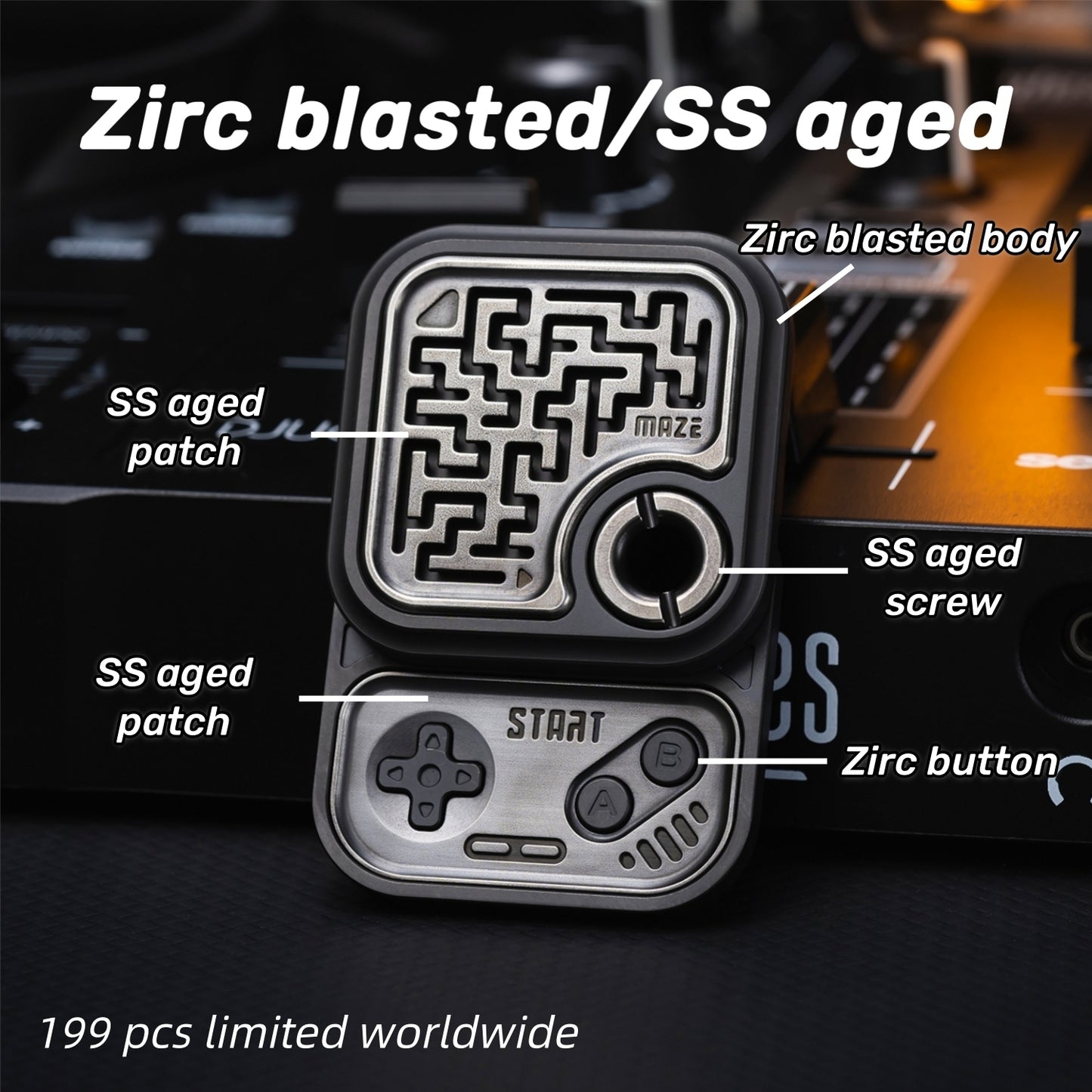 Zero One EDC Maze Cube